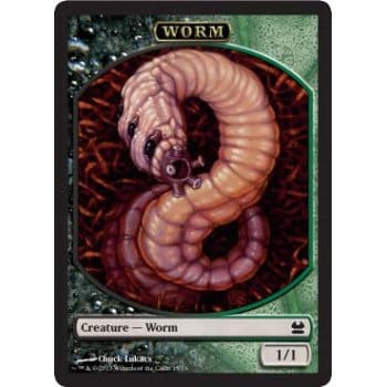 Modern Masters Worm Token