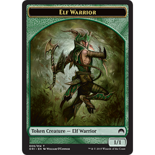 Magic Origins Elf Warrior Token