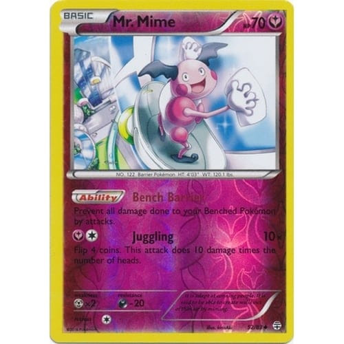 Generations 52/83 Mr. Mime (Reverse Holo)