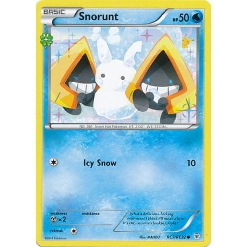 Generations Radiant Collection RC07 Snorunt
