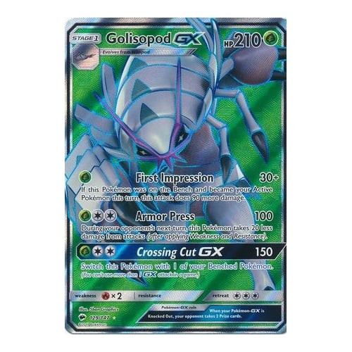 SM Burning Shadows 129/147 Golisopod GX (Full Art)
