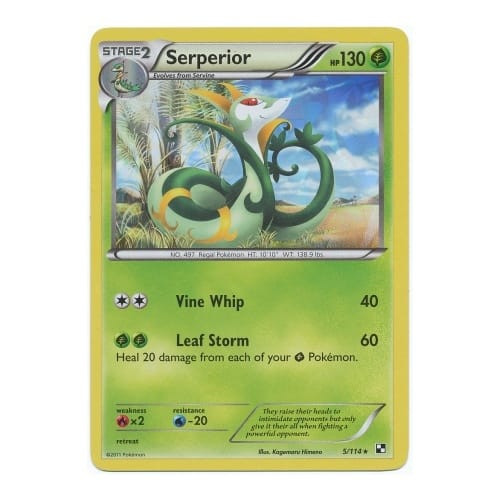 Black & White 5/114 Serperior (Non-Holo)