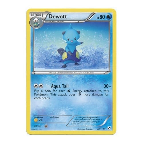 Black & White 030/114 Dewott