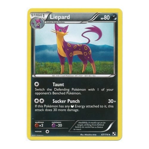 Black & White 67/114 Liepard