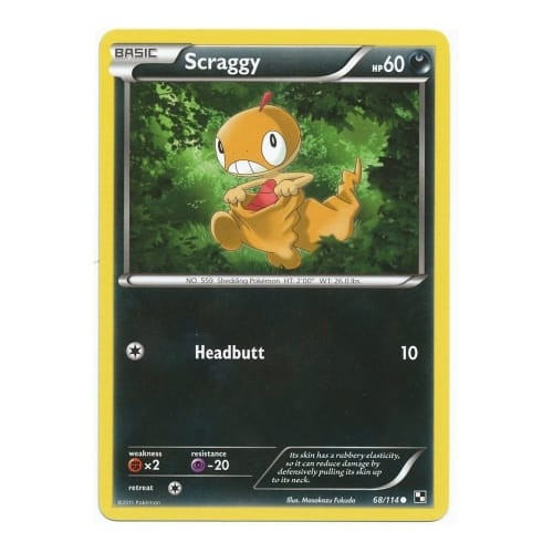 Black & White 68/114 Scraggy