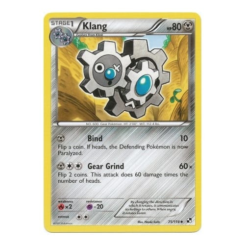 Black & White 75/114 Klang (Non-Holo)
