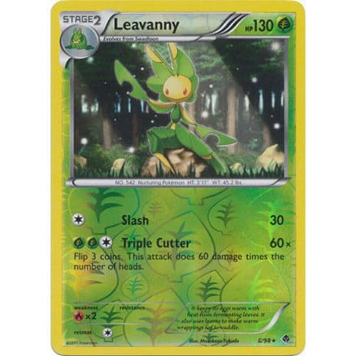 BW Emerging Powers 8/98 Leavanny (Reverse Holo)