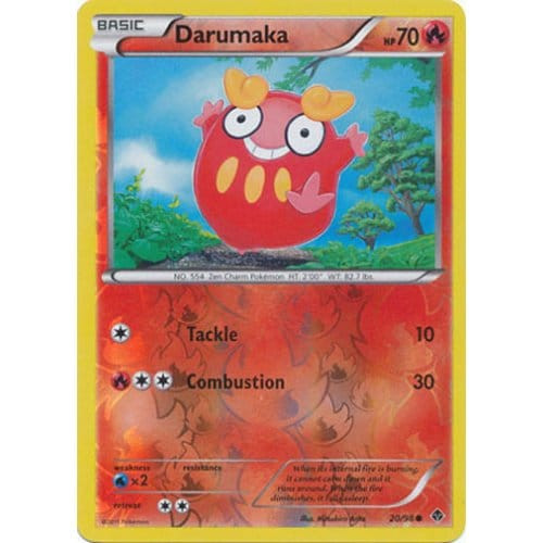 BW Emerging Powers 20/98 Darumaka (Reverse Holo)