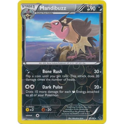 BW Emerging Powers 69/98 Mandibuzz (Reverse Holo)