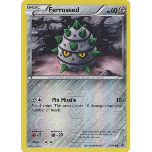 BW Emerging Powers 70/98 Ferroseed (Reverse Holo)