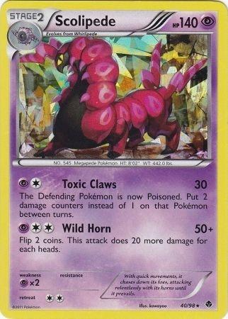 BW Emerging Powers 40/98 Scolipede (Shatter Holo)