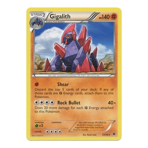 BW Emerging Powers 53/98 Gigalith (Non-Holo)