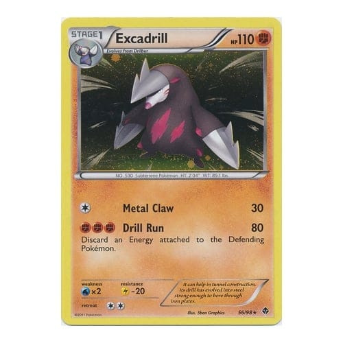 BW Emerging Powers 56/98 Excadrill (Cosmo Holo)