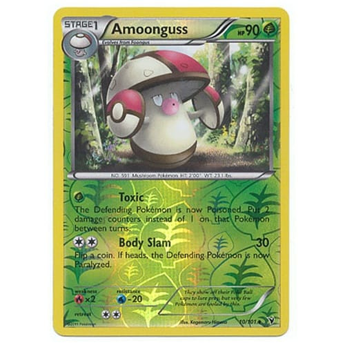 Noble Victories 10/101 Amoonguss (Reverse Holo)