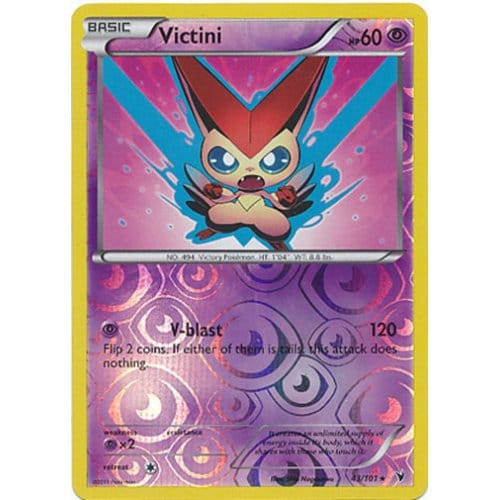 Noble Victories 043/101 Victini (Reverse Holo)