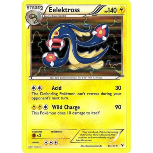 Noble Victories 41/101 Eelektross (Holo)