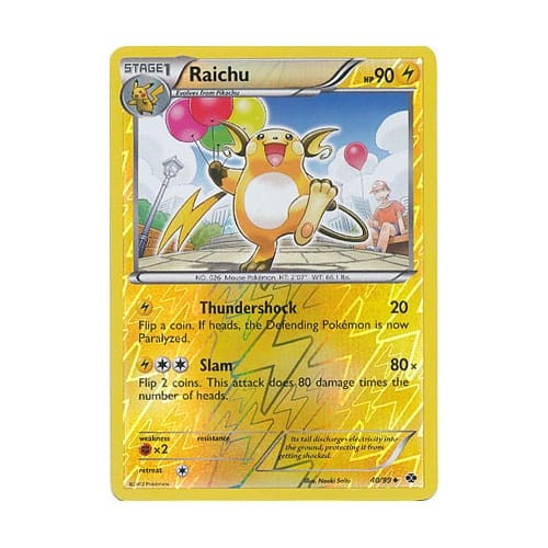 Next Destinies 040/99 Raichu (Reverse Holo)