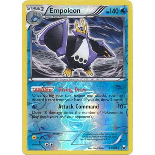 Dark Explorers 029/108 Empoleon (Reverse Holo)