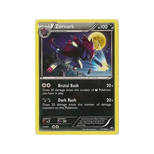 Dark Explorers 071/108 Zoroark (Non-Holo)