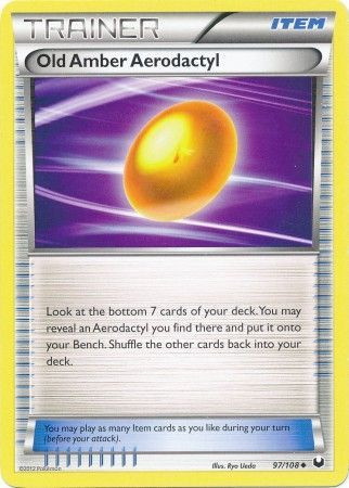 Dark Explorers 97/108 Old Amber Aerodactyl