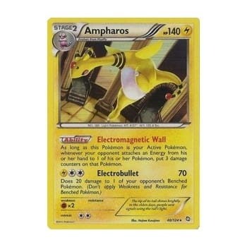 Dragons Exalted 40/124 Ampharos (Holo)