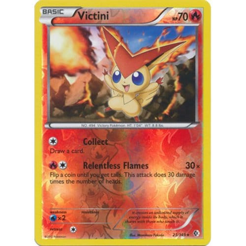 Boundaries Crossed 023/149 Victini (Reverse Holo)