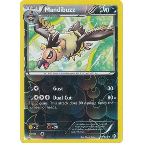 Boundaries Crossed 093/149 Mandibuzz (Reverse Holo)