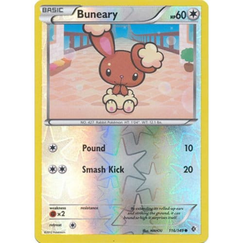 Boundaries Crossed 116/149 Buneary (Reverse Holo)