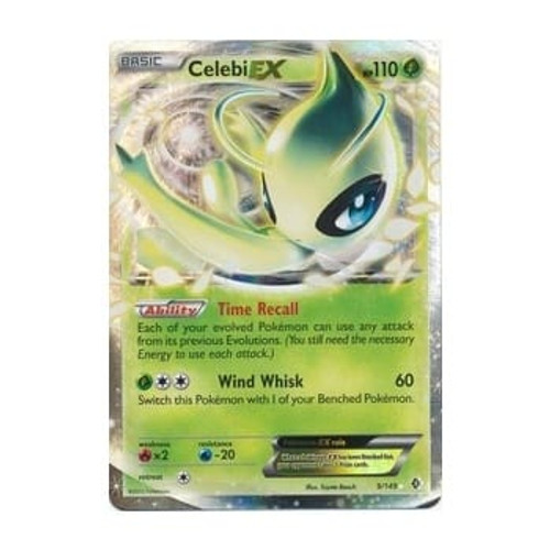 Boundaries Crossed 009/149 Celebi EX (Half Art)