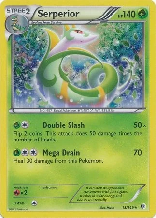 Boundaries Crossed 13/149 Serperior (Cosmo Holo)