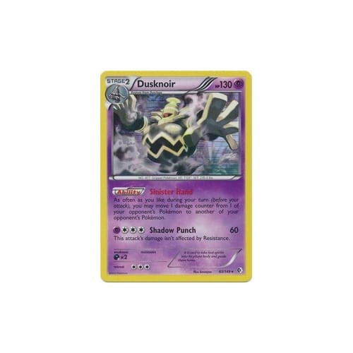 Boundaries Crossed 063/149 Dusknoir (Cosmo Holo)