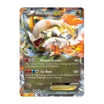 Boundaries Crossed 103/149 White Kyurem EX (Half Art)