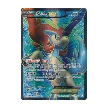 Boundaries Crossed 142/149 Keldeo EX (Full Art)