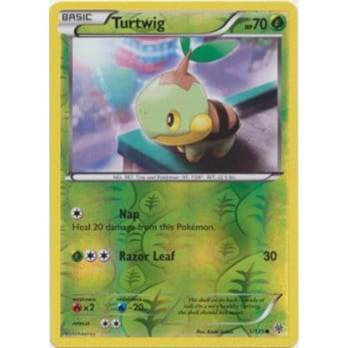 Plasma Storm 001/135 Turtwig (Reverse Holo)