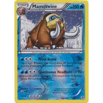 Plasma Storm 028/135 Mamoswine (Reverse Holo)