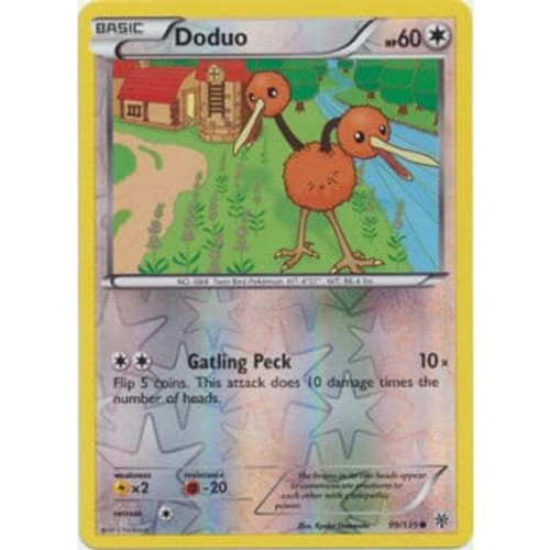 Plasma Storm 099/135 Doduo (Reverse Holo)