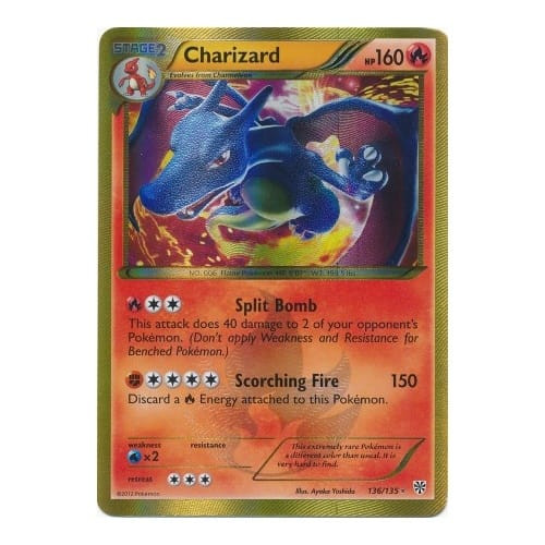 Plasma Storm 136/135 Charizard (Secret Rare)