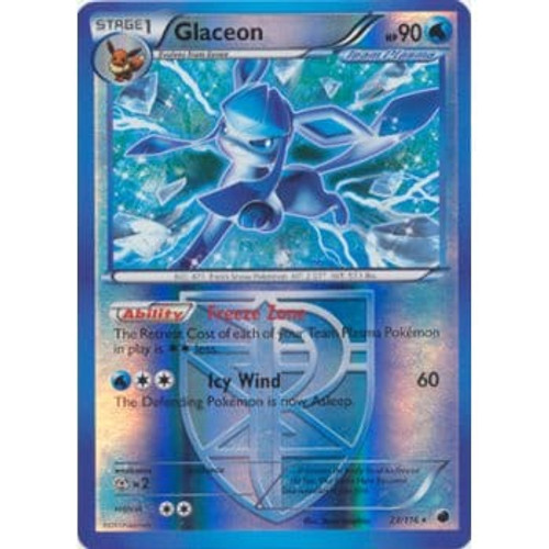 Plasma Freeze 023/116 Glaceon (Reverse Holo)