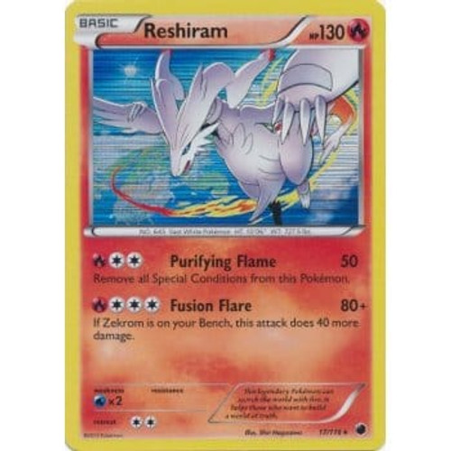 Plasma Freeze 017/116 Reshiram (Holo)