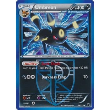 Plasma Freeze 64/116 Umbreon (Holo)