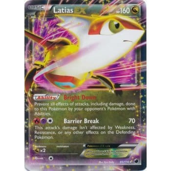 Plasma Freeze 85/116 Latias EX (Half Art)
