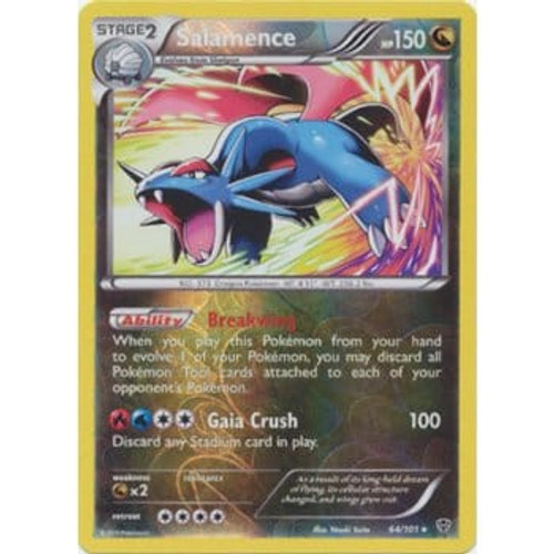 Plasma Blast 064/101 Salamence (Reverse Holo)