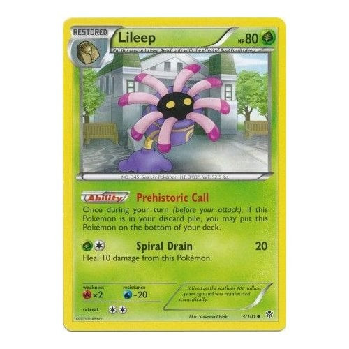 Plasma Blast 3/101 Lileep
