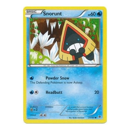 Plasma Blast 21/101 Snorunt
