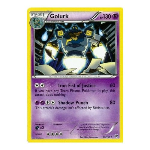 Plasma Blast 46/101 Golurk (Non-Holo)