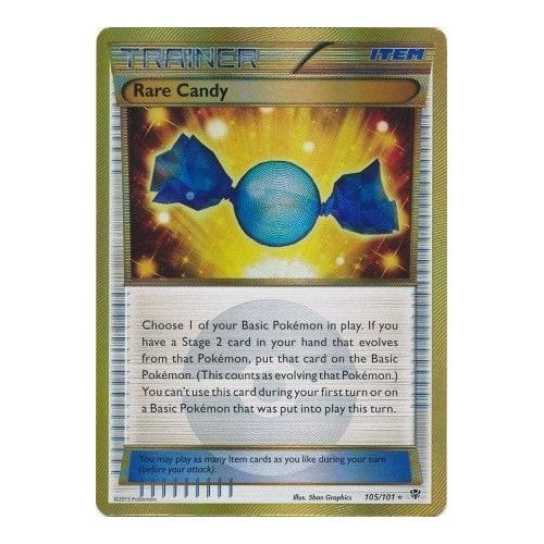 Plasma Blast 105/101 Rare Candy (Secret Rare)
