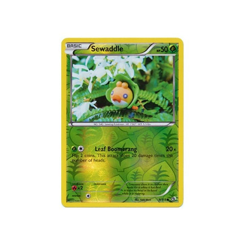 Legendary Treasures 009/113 Sewaddle (Reverse Holo)