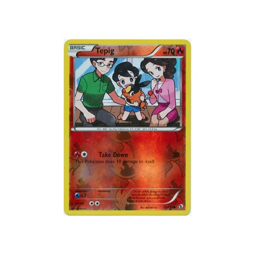 Legendary Treasures 25/113 Tepig (Reverse Holo)