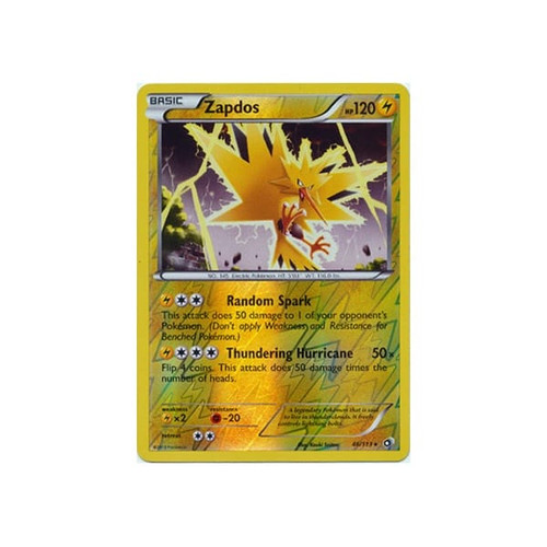 Legendary Treasures 46/113 Zapdos (Reverse Holo)