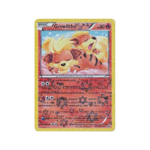 Legendary Treasures Radiant Collection RC4 Growlithe